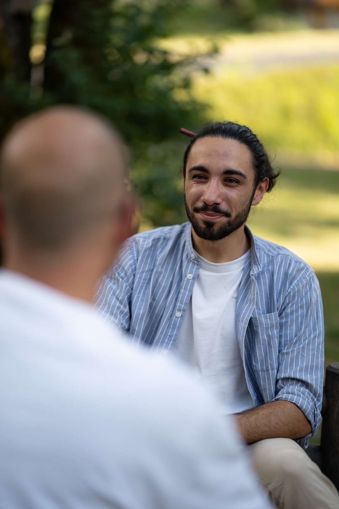 Théo Moussaoui en séance de coaching individuel